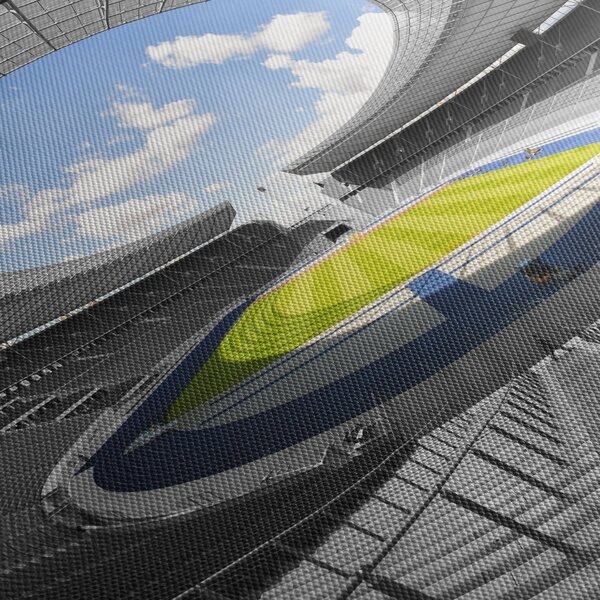 Obraz - stadion piłkarski (70x50 cm)
