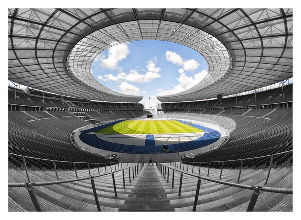 Obraz - stadion piłkarski (70x50 cm)