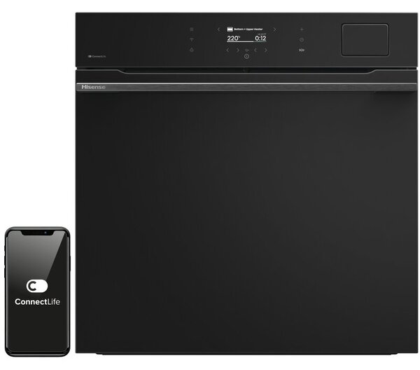 Piekarnik HISENSE BFS615S8B Elektryczny parowy Czarny A+