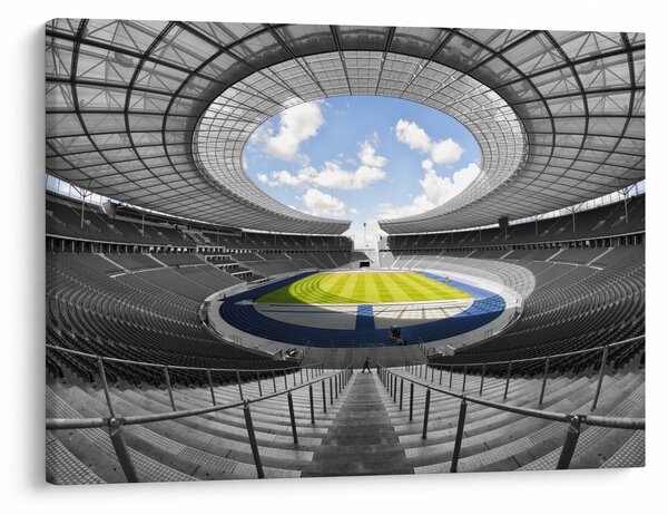 Obraz - stadion piłkarski (70x50 cm)
