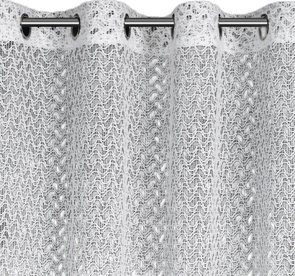 Firana gotowa EUROFIRANY Clara 140 x 250 cm BiaÅy