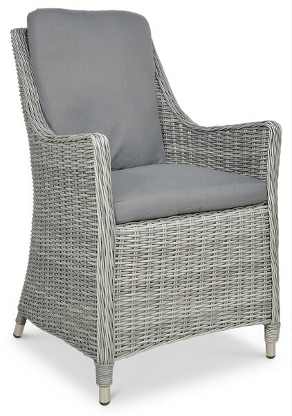 Zestaw mebli z technorattanu NAPOLI 6/200 Stone Grey