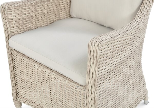 OUTLET 978 Zestaw mebli z technorattanu NAPOLI 6/200 Light Beige