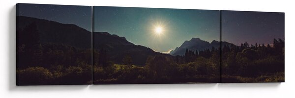 Obraz - nocne niebo (170x50 cm)
