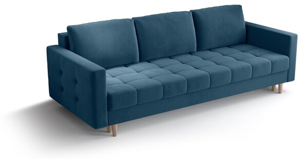 Darmowa dostawa Kanapa Sofa "Relax" styl skandynawski Blue