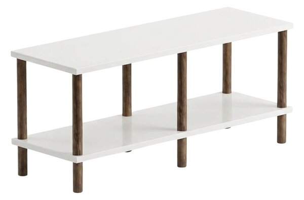 Szafka RTV SOLE 90 cm, biała