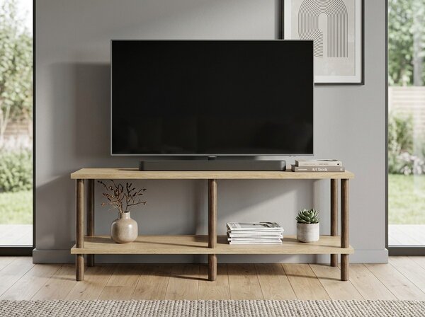 Stolik TV SOLE 90 cm, dąb sonoma
