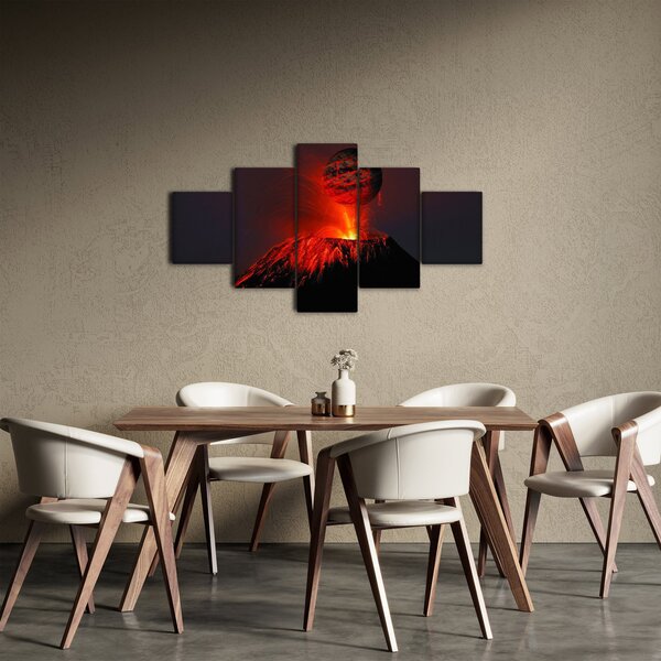 Obraz wulkanu (125x70 cm)