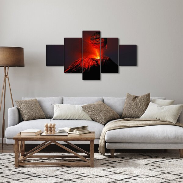 Obraz wulkanu (125x70 cm)