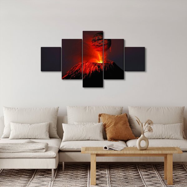 Obraz wulkanu (125x70 cm)