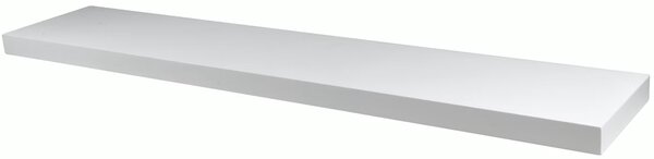 Półka ścienna SHELORA 120x23,5 cm, biała