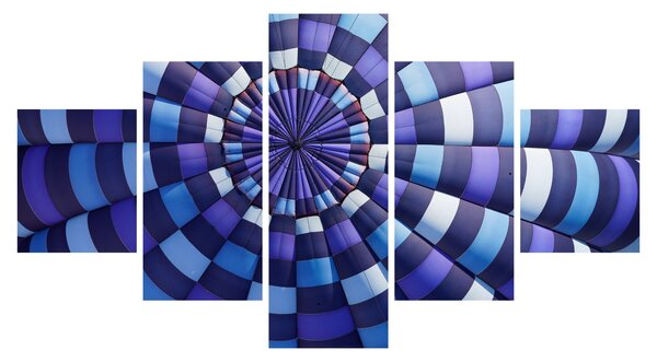 Obraz struktury latającego balonu (125x70 cm)
