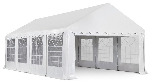 Biały namiot imprezowy ogrodowy Hanower 4x8 m Garden Point
