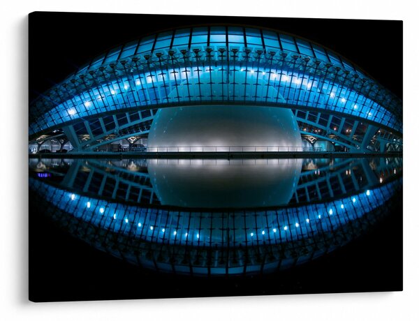 Obraz stadionu piłkarskiego (70x50 cm)
