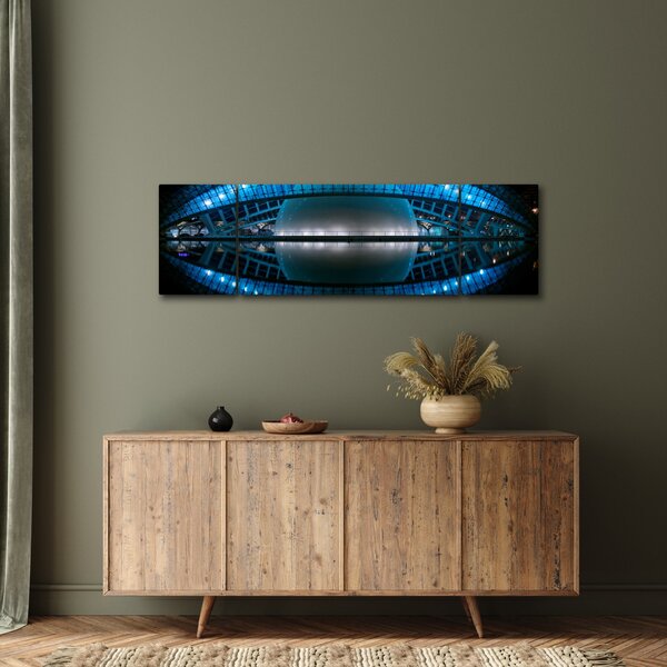 Obraz stadionu piłkarskiego (170x50 cm)