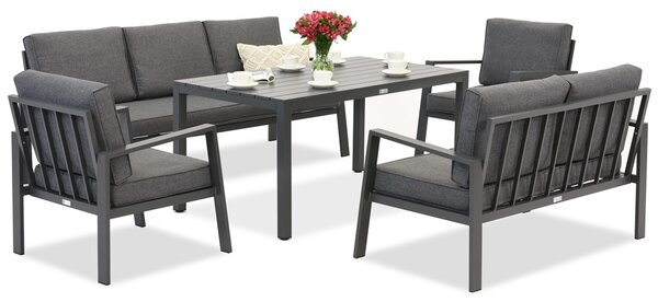 Zestaw aluminiowy Zakintos Apetito 7 antracyt Garden Point