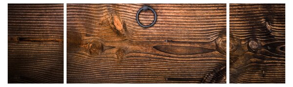 Obraz tekstury drewna (170x50 cm)