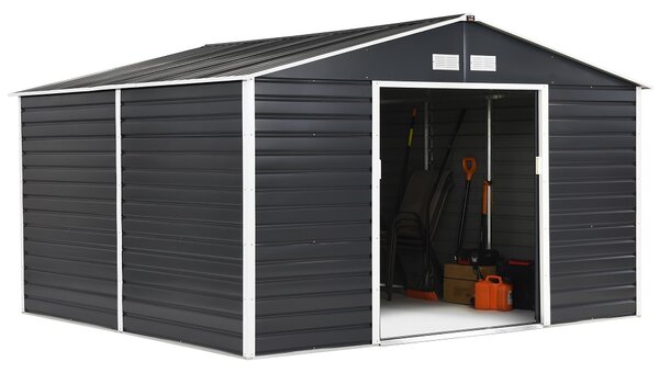 Domek narzędziowy metalowy Lahti 3,4 x 3,2 m Store Boss antracyt
