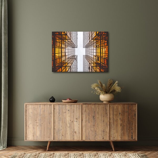 Obraz drapaczy chmur (70x50 cm)