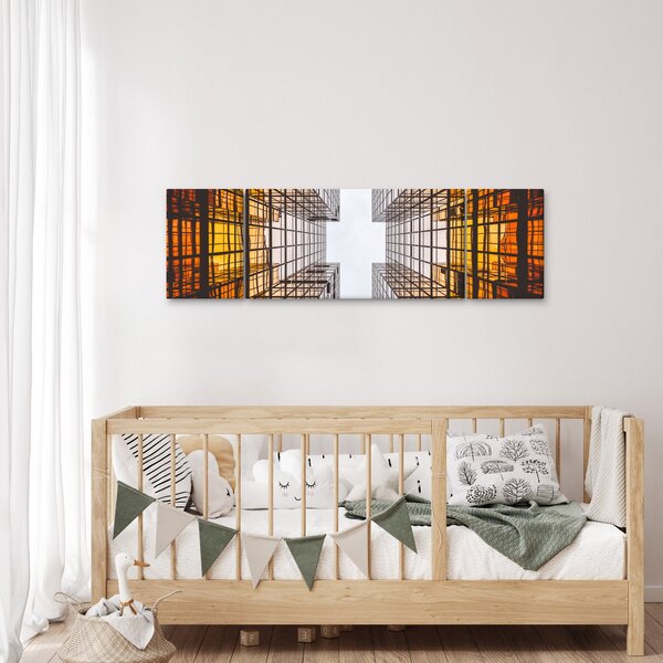 Obraz drapaczy chmur (170x50 cm)