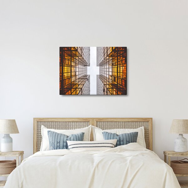Obraz drapaczy chmur (70x50 cm)