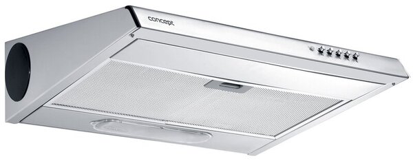 Okap CONCEPT OPP-2060 Srebrny 186m3/h 66dB klasa E