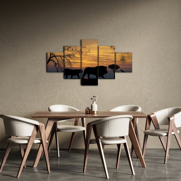 Obraz Safari (125x70 cm)
