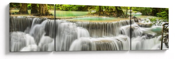 Obraz wodospadów (170x50 cm)