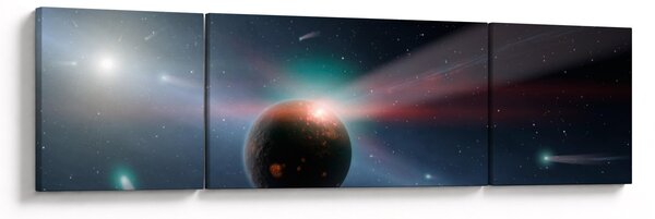 Obraz planety (170x50 cm)