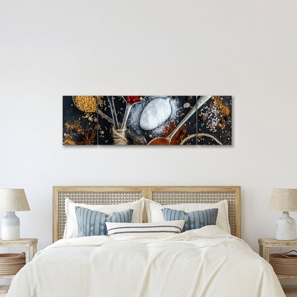 Obraz przypraw (170x50 cm)