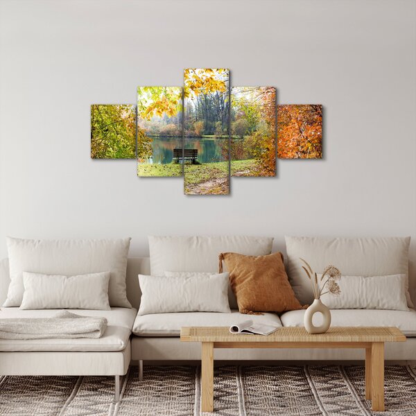 Obraz stawu (125x70 cm)