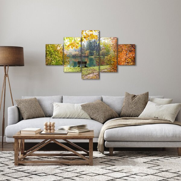 Obraz stawu (125x70 cm)