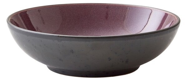 Czarna/fioletowa kamionkowa miska 1 l Gastro Black/Purple – Bitz