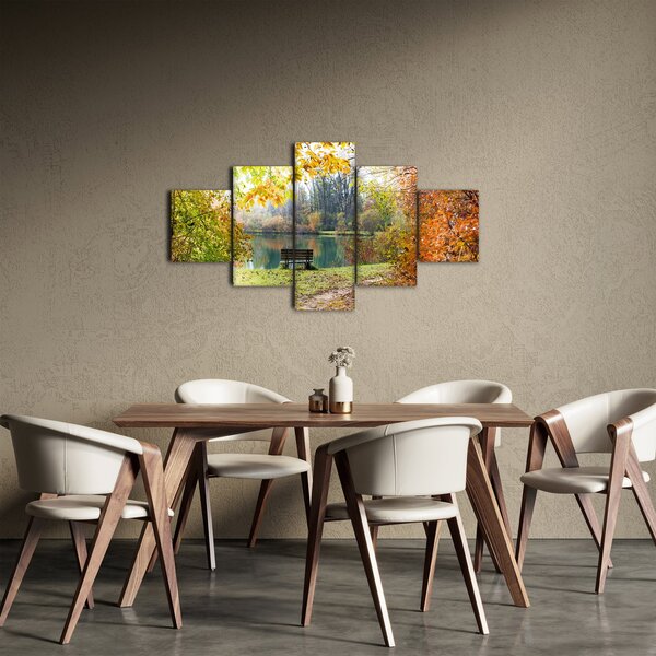 Obraz stawu (125x70 cm)