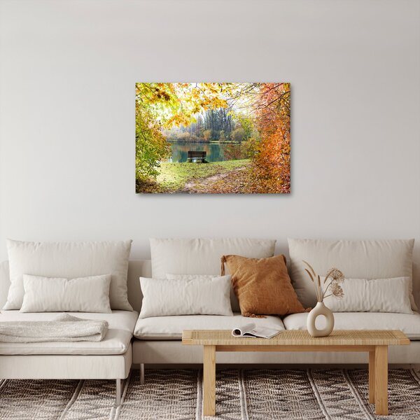 Obraz stawu (70x50 cm)