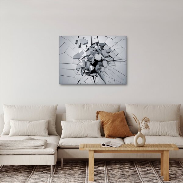 Obraz abstrakcja 3D (70x50 cm)