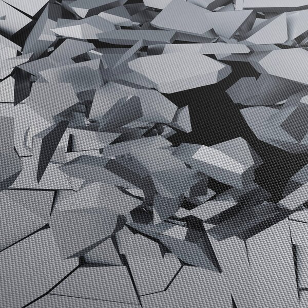 Obraz abstrakcja 3D (170x50 cm)