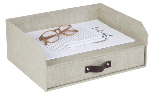 Kartonowy organizer na dokumenty z szufladką Walter – Bigso Box of Sweden
