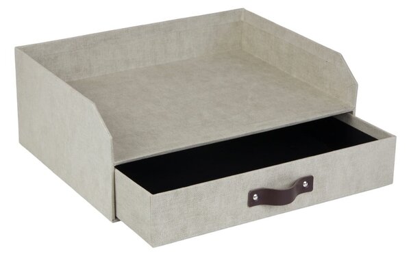 Kartonowy organizer na dokumenty z szufladką Walter – Bigso Box of Sweden