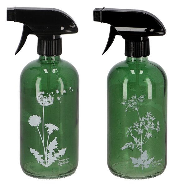 Szklany spryskiwacz 500 ml Herbal – Esschert Design