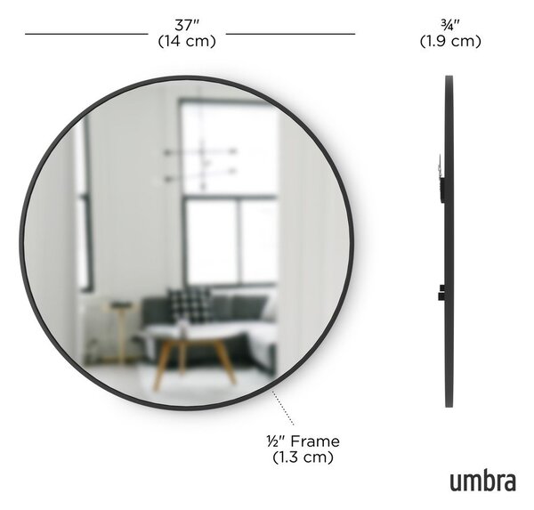 Lustro ścienne ø 94 cm Hub – Umbra