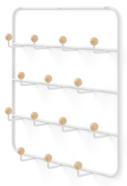 Biały metalowy wieszak na drzwi 36 cm Estique – Umbra