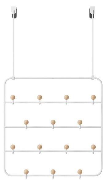 Biały metalowy wieszak na drzwi 36 cm Estique – Umbra
