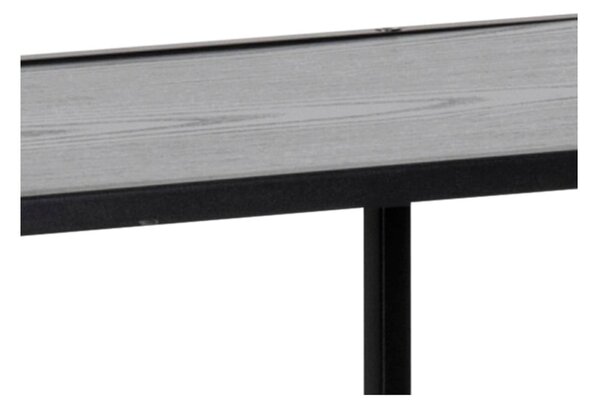 Czarny regał 77x114 cm Seaford – Actona