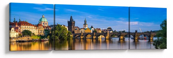 Obraz Mostu Karola (170x50 cm)