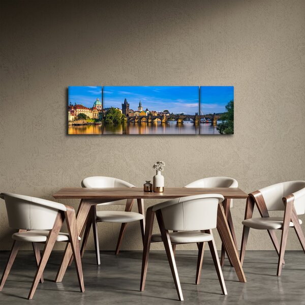 Obraz Mostu Karola (170x50 cm)