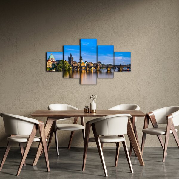 Obraz Mostu Karola (125x70 cm)