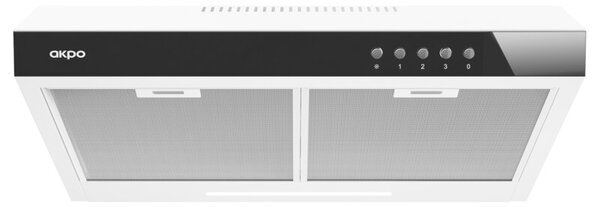 Okap AKPO WK-7 K glass 60 Inox/czarne szkÅo 281.8m3/h 70dB klasa C