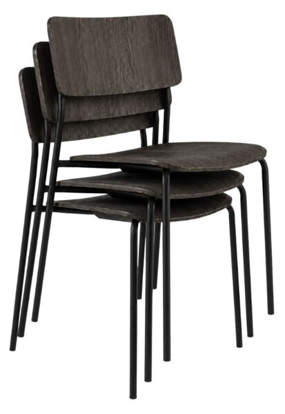 Krzesło konferencyjne Hubi 4L Wood
