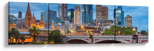 Obraz miasta Melbourne (170x50 cm)